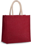 JUTE CANVAS TOTE - LARGE | KI0274