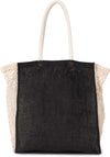 SHOPPING BAG WITH MESH GUSSET | KI0281