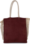 SHOPPING BAG WITH MESH GUSSET | KI0281