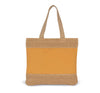 SHOPPING BAG IN COTTON AND WOVEN JUTE THREADS | KI0294