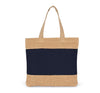 SHOPPING BAG IN COTTON AND WOVEN JUTE THREADS | KI0294