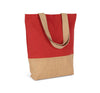 SHOPPING BAG IN COTTON AND BONDED JUTE THREADS | KI0298