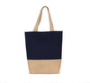 SHOPPING BAG IN COTTON AND BONDED JUTE THREADS | KI0298