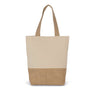 SHOPPING BAG IN COTTON AND BONDED JUTE THREADS | KI0298