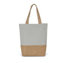 SHOPPING BAG IN COTTON AND BONDED JUTE THREADS | KI0298