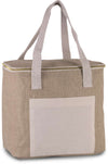 JUTE COOL BAG - MEDIUM SIZE | KI0353