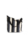 RECYCLED SHOULDER BAG - STRIPED PATTERN | KI5211