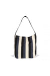 RECYCLED SHOULDER BAG - STRIPED PATTERN | KI5211