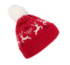 WINTER BEANIE WITH REINDEER DESIGN | KP512