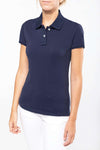 LADIES' SHORT SLEEVE PIQUE POLO SHIRT KARIBAN VINTAGE | KV2201