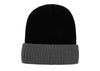 TWO-TONE KNITTED HAT - METZ | KXST