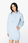 LADIES' ECO-FRIENDLY HOODED SWEATSHIRT DRESS | NS5005