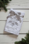 OLIMA CHRISTMAS TOWEL - SNOWFLAKE | OLXMAS04