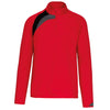 ADULTS' ZIP NECK TRAINING TOP | PA328