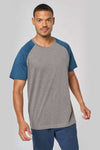 ADULT TRIBLEND TWO-TONE SPORTS SHORT-SLEEVED T-SHIRT | PA4010