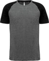 ADULT TRIBLEND TWO-TONE SPORTS SHORT-SLEEVED T-SHIRT | PA4010