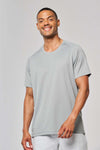 MEN'S RECYCLED ROUND NECK SPORTS T-SHIRT | PA4012