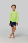 CHILDREN’S LONG-SLEEVED TECHNICAL T-SHIRT WITH UV PROTECTION | PA4018