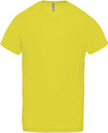 MEN’S V-NECK SHORT SLEEVE SPORTS T-SHIRT | PA476