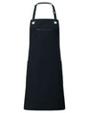 ‘BARLEY’ CONTRAST STITCH SUSTAINABLE BIB APRON | PR121