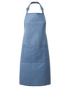 ‘COLOURS’ BIB APRON WITH POCKET | PR154