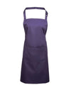 ‘COLOURS’ BIB APRON WITH POCKET | PR154