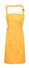 ‘COLOURS’ BIB APRON WITH POCKET | PR154