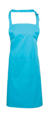 ‘COLOURS’ BIB APRON WITH POCKET | PR154