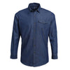 MEN’S JEANS STITCH DENIM SHIRT | PR222