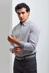 MEN’S COTTON RICH OXFORD STRIPES SHIRT | PR238