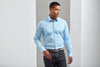 MEN'S STRETCH-FIT COTTON POPLIN LONG SLEEVE SHIRT | PR244