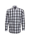 'GINMILL' CHECK - MEN'S LONG SLEEVE COTTON SHIRT | PR254