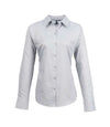 WOMEN'S LONG SLEEVE SIGNATURE OXFORD BLOUSE | PR334