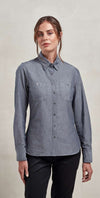 WOMEN'S ORGANIC CHAMBRAY FAIRTRADE SHIRT | PR347