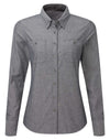 WOMEN'S ORGANIC CHAMBRAY FAIRTRADE SHIRT | PR347