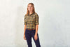 'MULLIGAN' CHECK - WOMEN'S LONG SLEEVE COTTON SHIRT | PR350