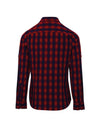 'MULLIGAN' CHECK - WOMEN'S LONG SLEEVE COTTON SHIRT | PR350