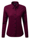 'MAXTON' CHECK WOMEN'S LONG SLEEVE SHIRT | PR352