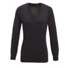 WOMEN'S KNITTED V-NECK SWEATER | PR696