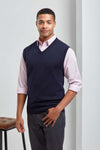 MEN'S V-NECK SLEEVELESS SWEATER | PR699