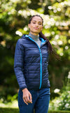 WOMENS HOODED PACKAWAY FIREDOWN JACKET | RETRA531