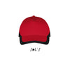 SOL'S BOOSTER - 5 PANEL CONTRASTED CAP | SO00595