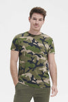 SOL'S CAMO MEN - ROUND COLLAR T-SHIRT | SO01188