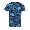 SOL'S CAMO MEN - ROUND COLLAR T-SHIRT | SO01188