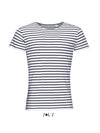 SOL'S MILES MEN - ROUND NECK STRIPED T-SHIRT | SO01398