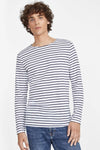 SOL'S MARINE MEN - LONG SLEEVE STRIPED T-SHIRT | SO01402