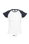 SOL'S MILKY - WOMEN'S 2-COLOR RAGLAN SLEEVES T-SHIRT | SO11195