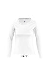 SOL'S MAJESTIC - WOMEN'S ROUND COLLAR LONG SLEEVE T-SHIRT | SO11425
