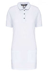 LADIES’ SHORT-SLEEVED LONGLINE POLO SHIRT | WK209