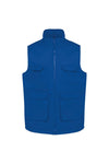 UNISEX PADDED MULTI-POCKET POLYCOTTON VEST | WK607